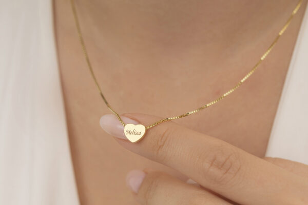 Initial Heart Necklace